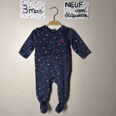 Pyjama mixte la halle taille 3 mois 